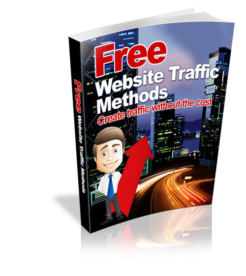 eCover representing Free Website Traffic Methods eBooks & Reports with Master Resell Rights