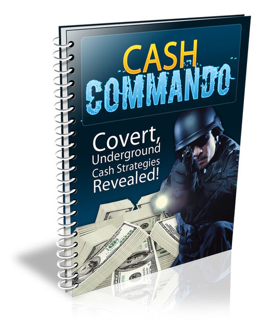 eCover representing Cash Commando eBooks & Reports with Private Label Rights