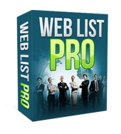 Web List Pro Software Software with Master Resell Rights/Giveaway Rights