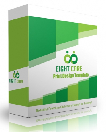 Eight Care Print Design Template