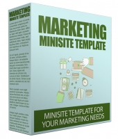 Marketing Site Template V50 Template with Private Label Rights