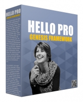 Hello Pro Genesis WordPress Theme Template with private label rights