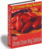 The Ultimate Chicken Wing Cookbook eBook with private label rights