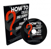 How To Create And Launch New Products Every Month Video with private label rights