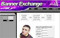 Banner Exchange Purple Design 2