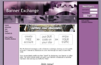 Banner Exchange Purple Design 3