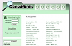 Classifieds Turnkey Website Green