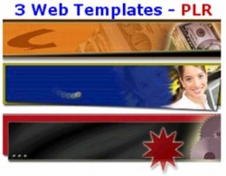 3 Web Templates - PLR