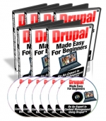 Drupal Made Easy For Beginners Video with private label rights