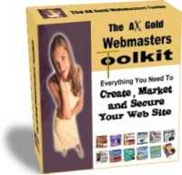 The AX Gold Webmasters Toolkit Software with private label rights