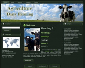 Dairy Farming WP Theme