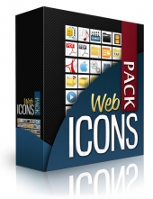 Web Icons Pack Graphic with Private Label Rights