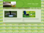 Golf Templates 1 Template with private label rights
