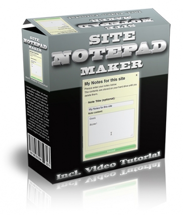 Site Notepad Maker
