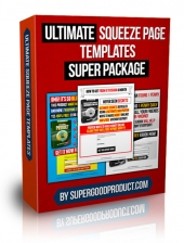 Ultimate Squeeze Page Templates Super Package Template with Personal Use Rights