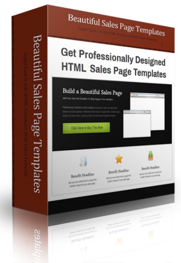 Beautiful Sales Page Templates