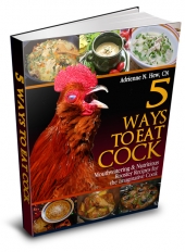 5 Ways To Eat Chicken eBook with private label rights