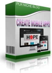 Create Mobile Apps Niche Blog Template with Personal Use Rights