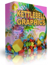 Kettlebell Graphics Graphic with private label rights