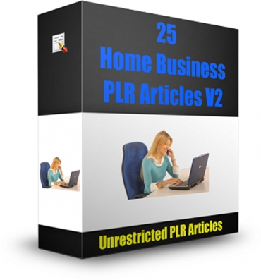 25 Home Business PLR Articles
