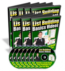 List Building Basics Videos