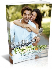 Pre-Marriage Maintenance eBook with private label rights