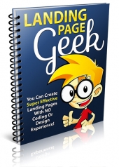 Landing Page Geek eBook with private label rights