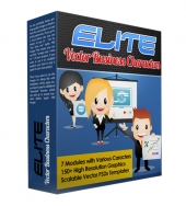 Elite Mascot Creator Toolkit Graphic with private label rights