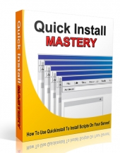 Quickinstall Mastery Video with Master Resell Rights/Giveaway Rights