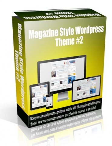 Magazine Style Wordpress Theme #2