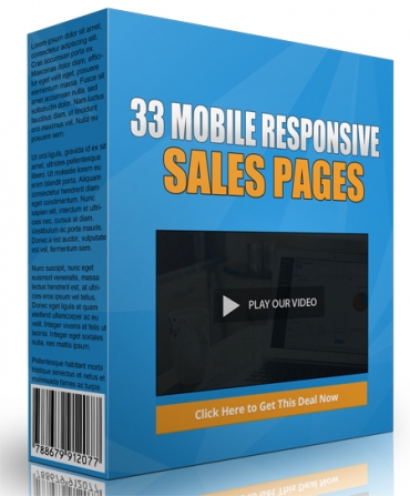 33 Mobile Responsive Sales Pages