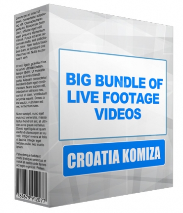 Big Bundle Of Live Footage Videos - Croatia Komiza