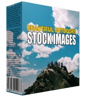 Beautiful Outdoors Stock Images Graphic with Resell Rights