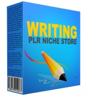 Writing Store Website Template with Private Label Rights
