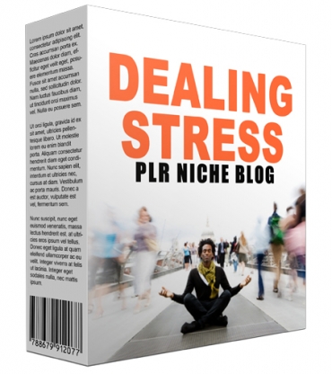 Dealing Stress PLR Niche Blog
