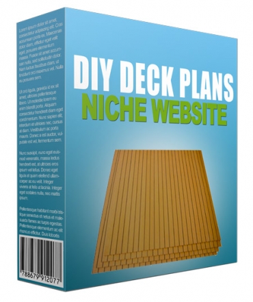 DIY Deck Plans Flipping Niche Site