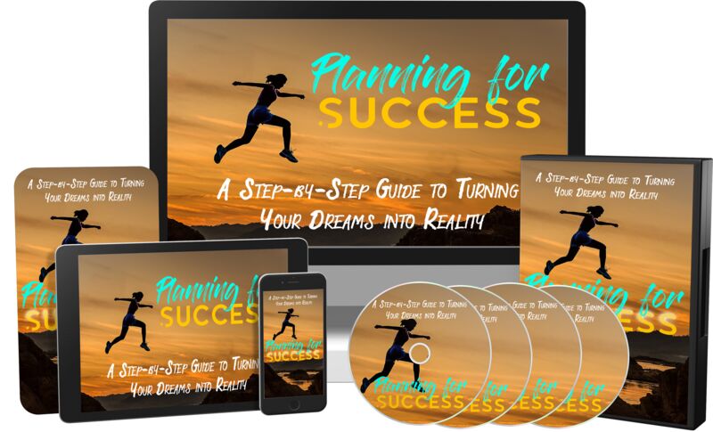 eCover representing Planning For Success Video Upgrade eBooks & Reports/Videos, Tutorials & Courses with Master Resell Rights