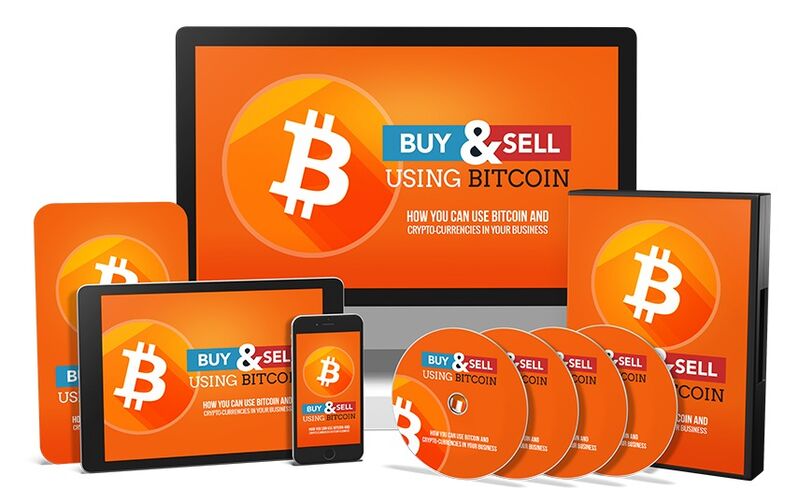 eCover representing Buy & Sell Using Bitcoin Videos, Tutorials & Courses with Master Resell Rights