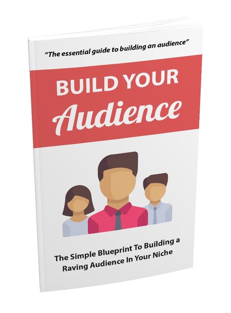 eCover representing Build Your Audience eBooks & Reports with Master Resell Rights