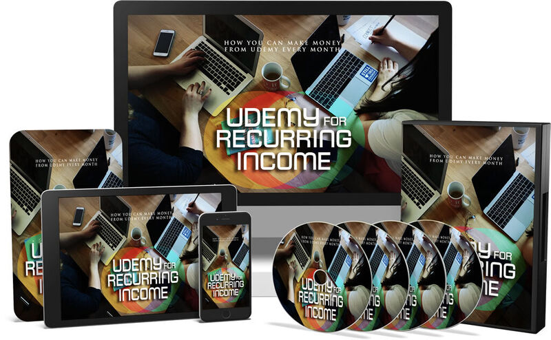 eCover representing Udemy For Reccuring Income Video Upgrade eBooks & Reports/Videos, Tutorials & Courses with Master Resell Rights