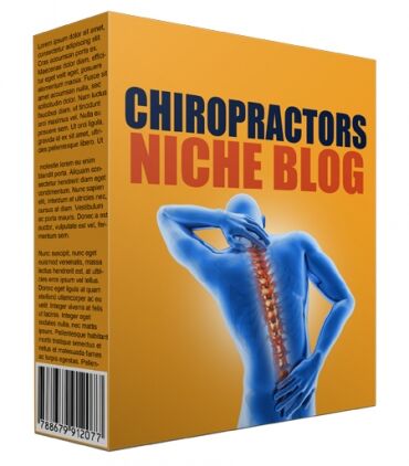 eCover representing New Chiropractor Niche Site Package  with Personal Use Rights
