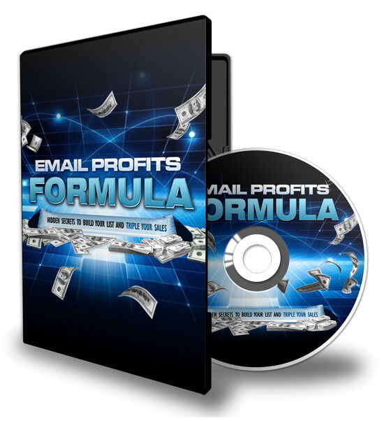 eCover representing Email Profits Formula Videos, Tutorials & Courses with Master Resell Rights