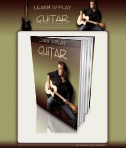 eCover representing Learn To Play Guitar Minisite eBooks & Reports with Personal Use Rights