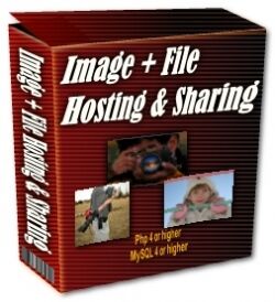 eCover representing Image + File Hosting & Sharing Software & Scripts with Master Resell Rights
