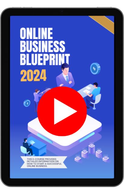 eCover representing Online Business Blueprint 2024 Video Upgrade Videos, Tutorials & Courses with Private Label Rights