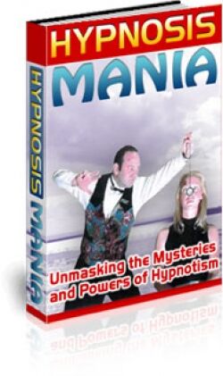 eCover representing Hypnosis Mania eBooks & Reports with Private Label Rights
