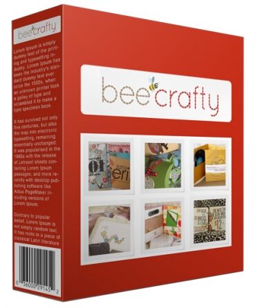 eCover representing Bee Crafty Genesis FrameWork Templates & Themes with Personal Use Rights