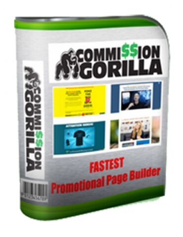 eCover representing Commission Gorilla Review Pack  with Private Label Rights
