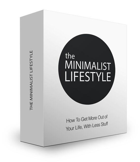 eCover representing The Minimalist Lifestyle eBooks & Reports with Master Resell Rights