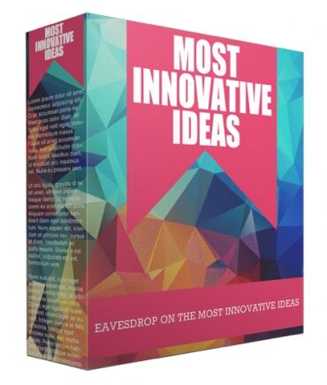 eCover representing Most Innovative Ideas Audio & Music with Master Resell Rights